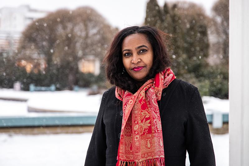 Ihmisoikeusliiton asiantuntija Solomie Teshome